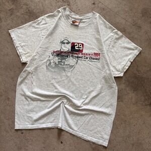 Vintage Y2K Winners Circle‎ NASCAR Racing Series 2004 Kevin Harvick Tee XL